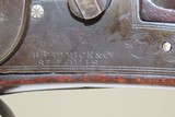 AJ JONES/HORACE E. DIMICK ST. LOUIS Marked .46 Cal. LONG RIFLE Kentucky Style Long Rifle with H.E. Dimick & Co. Lock! - 7 of 22