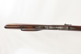 VERY LONG Antique .68 Caliber SMOOTHBORE Single Barrel Percussion MUSKET/Fowler With ENGRAVED BACK ACTION Lock! - 7 of 20