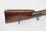VERY LONG Antique .68 Caliber SMOOTHBORE Single Barrel Percussion MUSKET/Fowler With ENGRAVED BACK ACTION Lock! - 2 of 20