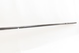 VERY LONG Antique .68 Caliber SMOOTHBORE Single Barrel Percussion MUSKET/Fowler With ENGRAVED BACK ACTION Lock! - 9 of 20