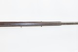 VERY LONG Antique .68 Caliber SMOOTHBORE Single Barrel Percussion MUSKET/Fowler With ENGRAVED BACK ACTION Lock! - 13 of 20