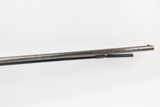 VERY LONG Antique .68 Caliber SMOOTHBORE Single Barrel Percussion MUSKET/Fowler With ENGRAVED BACK ACTION Lock! - 5 of 20