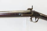 1844 Dated Antique SPRINGFIELD ARMORY M1842 .69 Caliber Smoothbore MUSKET ANTEBELLUM Made Civil War Musket with BAYONET! - 18 of 22