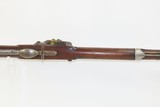 Antique U.S. SPRINGFIELD ARSENAL Model 1816 .69 Caliber FLINTLOCK Musket Flintlock Infantry Musket Made in 1837 - 9 of 18