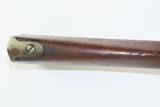 Antique U.S. SPRINGFIELD ARSENAL Model 1816 .69 Caliber FLINTLOCK Musket Flintlock Infantry Musket Made in 1837 - 12 of 18