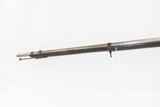 Rare WAR of 1812 US CONTRACT WATERS & Co. Model 1808 FLINTLOCK Musket Musket Made in Sutton, Massachusetts Circa 1812 - 21 of 23