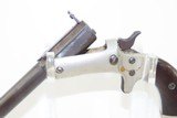 Antique J. STEVENS & Co. NEW MODEL Second Issue LONG-BARRELED Pocket Rifle NICKEL PLATED BRASS FRAME With Matching Shoulder Stock! - 7 of 19