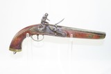 Antique DUTCH/BELGIAN Sea Service .69 Caliber FLINTLOCK Military Pistol .69 Caliber Naval Pistol Made Circa 1830s in Liege - 1 of 15