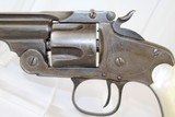 LETTERED Antique S&W “MODEL of 91” .38 SA Revolver Shipped 1893 to Meacham In St. Louis, Missouri - 9 of 13
