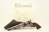 Rare US NY NAVAL YARD Shipped CIVIL WAR Colt M1861 FACTORY LETTERED, Early Gun Sent June 1862! - 12 of 23