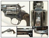 ONE-OF-A-KIND COLT BISLEY SAA .357 Mag Conversion Made in 1902 & Converted to .357 Magnum - 1 of 25