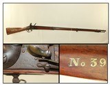 “No. 39” Antique WICKHAM M1816 FLINT Musket c1834 Fantastic Example from Marine T. Wickham! - 1 of 25