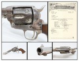 WINCHESTER SHIPPED LETTERED Antique BLACK POWDER Colt SAA in .44-40 WCF NEW MEXICO STATE POLICE Marked 1937! - 1 of 19