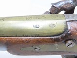 LONDON MARKED .56 Caliber BELT Pistol Pirate Military PERCUSSION British English Flintlock to Percussion Conversion Pistol Made Pre-1813! - 11 of 16