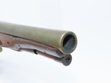 LONDON MARKED .56 Caliber BELT Pistol Pirate Military PERCUSSION British English Flintlock to Percussion Conversion Pistol Made Pre-1813! - 5 of 16