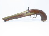 LONDON MARKED .56 Caliber BELT Pistol Pirate Military PERCUSSION British English Flintlock to Percussion Conversion Pistol Made Pre-1813! - 13 of 16