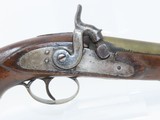 LONDON MARKED .56 Caliber BELT Pistol Pirate Military PERCUSSION British English Flintlock to Percussion Conversion Pistol Made Pre-1813! - 3 of 16
