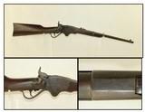 CIVIL WAR BURNSIDE Contract SPENCER 1865 Carbine Antique Saddle Ring Carbine with STABLER Cut-Off Device - 1 of 25