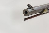 OHIO LONG RIFLE with FALSE MUZZLE Antique .45 Caliber AMERICAN Target With WESTON & ULLERY Marked Lock - 17 of 18