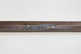 OHIO LONG RIFLE with FALSE MUZZLE Antique .45 Caliber AMERICAN Target With WESTON & ULLERY Marked Lock - 11 of 18