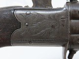 WESTLEY RICHARDS & Co. Antique Swivel Breech Percussion PISTOL ENGRAVED RARE Double Barrel with SCREW OFF BARRELS! - 8 of 17