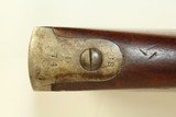 WEST POINT Cadet SPRINGFIELD M1851 Rifle Antique RARE; 1 of 341 Known Rifled with Rifle Sight - 11 of 25