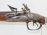 GORGEOUS 18th Century FRENCH FLINTLOCK Double by CHASTEAU A PARIS 1700s ENGRAVED, GOLD, CARVED Beautiful Historical Gun - 17 of 24