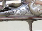 GORGEOUS 18th Century FRENCH FLINTLOCK Double by CHASTEAU A PARIS 1700s ENGRAVED, GOLD, CARVED Beautiful Historical Gun - 2 of 24