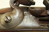 DUTCH Delft Nederlandse Antique FLINTLOCK Pistol .70 Caliber Naval Pistol Made Circa Early 1800s in Liege - 6 of 17