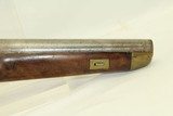 DUTCH Delft Nederlandse Antique FLINTLOCK Pistol .70 Caliber Naval Pistol Made Circa Early 1800s in Liege - 5 of 17