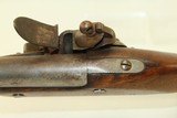 DUTCH Delft Nederlandse Antique FLINTLOCK Pistol .70 Caliber Naval Pistol Made Circa Early 1800s in Liege - 9 of 17