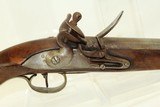 DUTCH Delft Nederlandse Antique FLINTLOCK Pistol .70 Caliber Naval Pistol Made Circa Early 1800s in Liege - 4 of 17