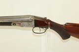 PARKER BROTHERS SxS GH Grade 2 Hammerless Shotgun Antique Engraved GRADE 2 Double Barrel 12 Gauge Made In 1891 - 2 of 24