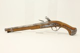 MADRID, SPAIN Antique FLINTLOCK Pistol ENGRAVED 1783 Dated SALVADOR ZINARRO Signed Pistol - 16 of 19