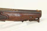 FRENCH EMPIRE Granger-Merieux ST. ETIENNE Pistol Late 1700s Napoleonic Era, GOLD EMBELLISHED - 5 of 16