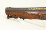FRENCH EMPIRE Granger-Merieux ST. ETIENNE Pistol Late 1700s Napoleonic Era, GOLD EMBELLISHED - 16 of 16