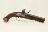 BARNETT British Antique Flint LIGHT DRAGOON Pistol Napoleonic Era Big Bore .63 Caliber for Cavalry - 2 of 17