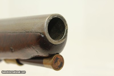 BARNETT British Antique Flint LIGHT DRAGOON Pistol Napoleonic Era Big Bore .63 Caliber for Cavalry - Image 7 of 17