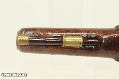 BARNETT British Antique Flint LIGHT DRAGOON Pistol Napoleonic Era Big Bore .63 Caliber for Cavalry - Image 13 of 17