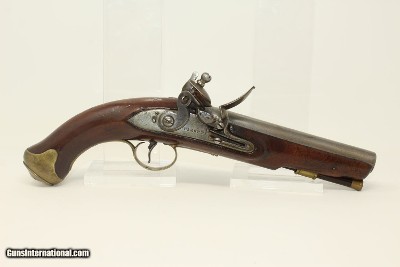 BARNETT British Antique Flint LIGHT DRAGOON Pistol Napoleonic Era Big Bore .63 Caliber for Cavalry - Image 2 of 17