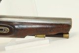 BARNETT British Antique Flint LIGHT DRAGOON Pistol Napoleonic Era Big Bore .63 Caliber for Cavalry - 5 of 17