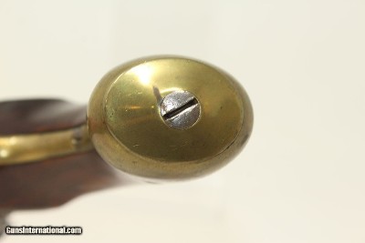 BARNETT British Antique Flint LIGHT DRAGOON Pistol Napoleonic Era Big Bore .63 Caliber for Cavalry - Image 11 of 17