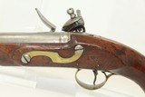BARNETT British Antique Flint LIGHT DRAGOON Pistol Napoleonic Era Big Bore .63 Caliber for Cavalry - 16 of 17