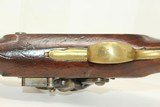 BARNETT British Antique Flint LIGHT DRAGOON Pistol Napoleonic Era Big Bore .63 Caliber for Cavalry - 12 of 17