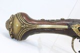 Antique Ornate TURKISH Flintlock HORSE Pistol - 3 of 17