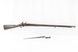 Antique U.S. SPRINGFIELD ARSENAL Model 1816 .69 Caliber FLINTLOCK Musket Flintlock Made Circa the 1820s to 1830s - 2 of 19