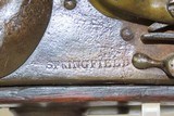 Antique U.S. SPRINGFIELD ARSENAL Model 1816 .69 Caliber FLINTLOCK Musket Flintlock Made Circa the 1820s to 1830s - 5 of 19