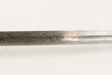 PATRIOTIC Screaming Eagle Sword by F.W. WIDMANN Early 19th Century AMERICAN
With SILVER PLATED Brass Guard, PEARL GRIP & Decorated Blade - 10 of 22