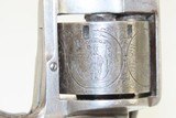 VERY SCARCE Antique ALLEN & WHEELOCK Sidehammer CIVIL WAR Era Revolver
FIRST ISSUE 5-Panel Cylinder Scene and Walnut Grips! - 5 of 16