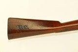 Rare CONNECTICUT MILITIA Flintlock MUSKET by WHITE Early 1800s from Hebron, CT, “UC” Marked & Rack Numbered! - 4 of 25